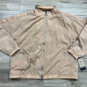 Jordan Essentials Warmup Jacket Hemp-Sail Men's Size 2XL FB7294-200 NWT $125